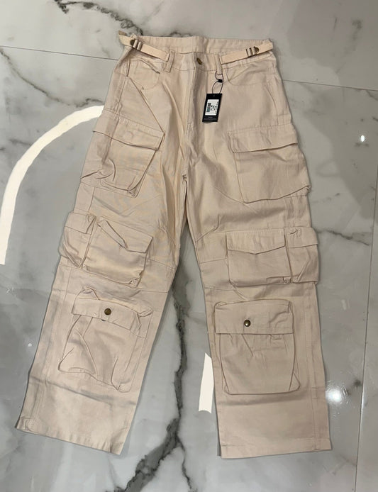 Cargo Pocket Pants beige