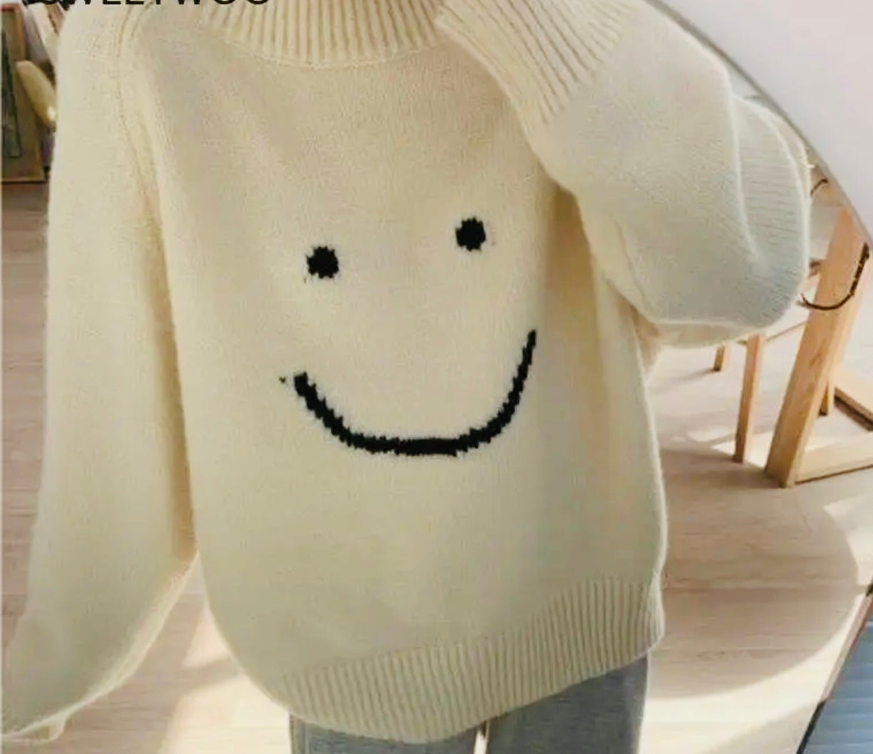 Smiley sweater