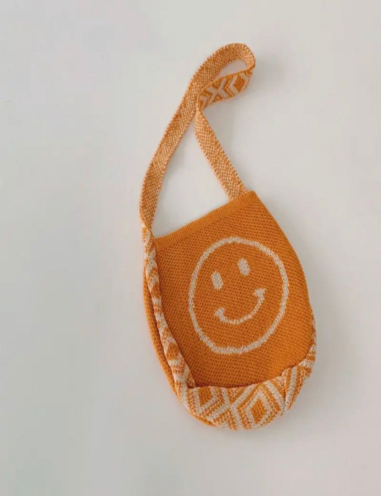 Mini Smiley Beach Bag orange